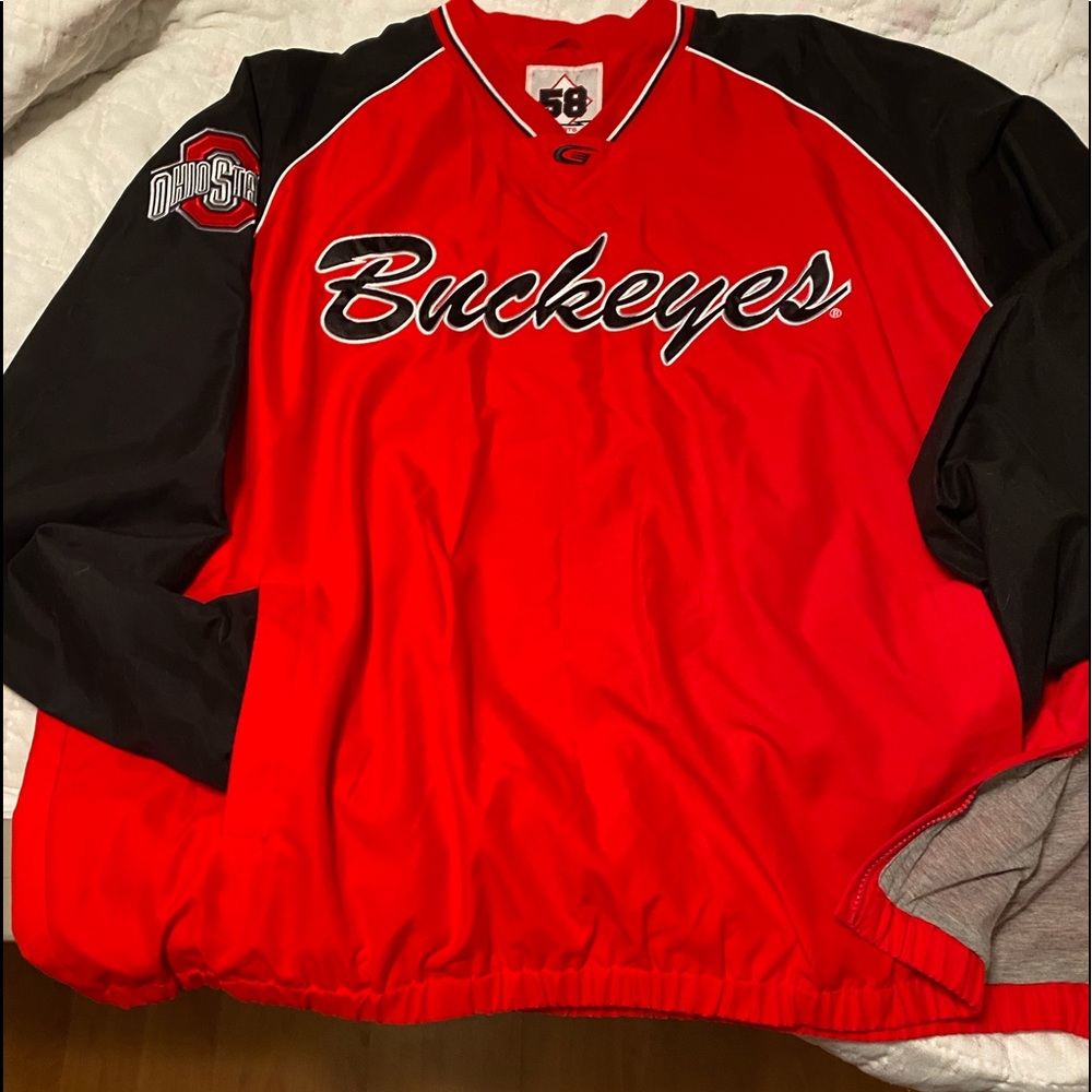 Very nice 58 SPORTS Ohio State Buckeyes Sports Performance pullover. Size XXL.